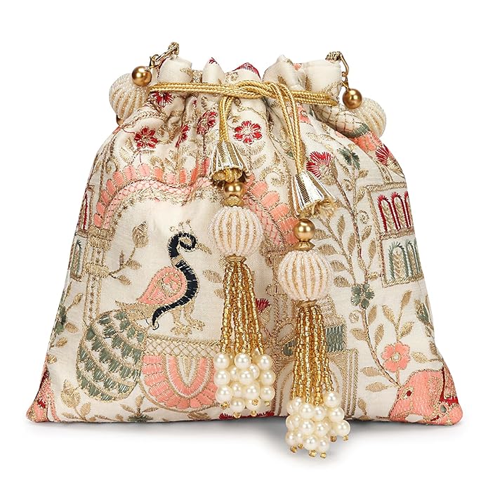 Embroidered Potli Bag